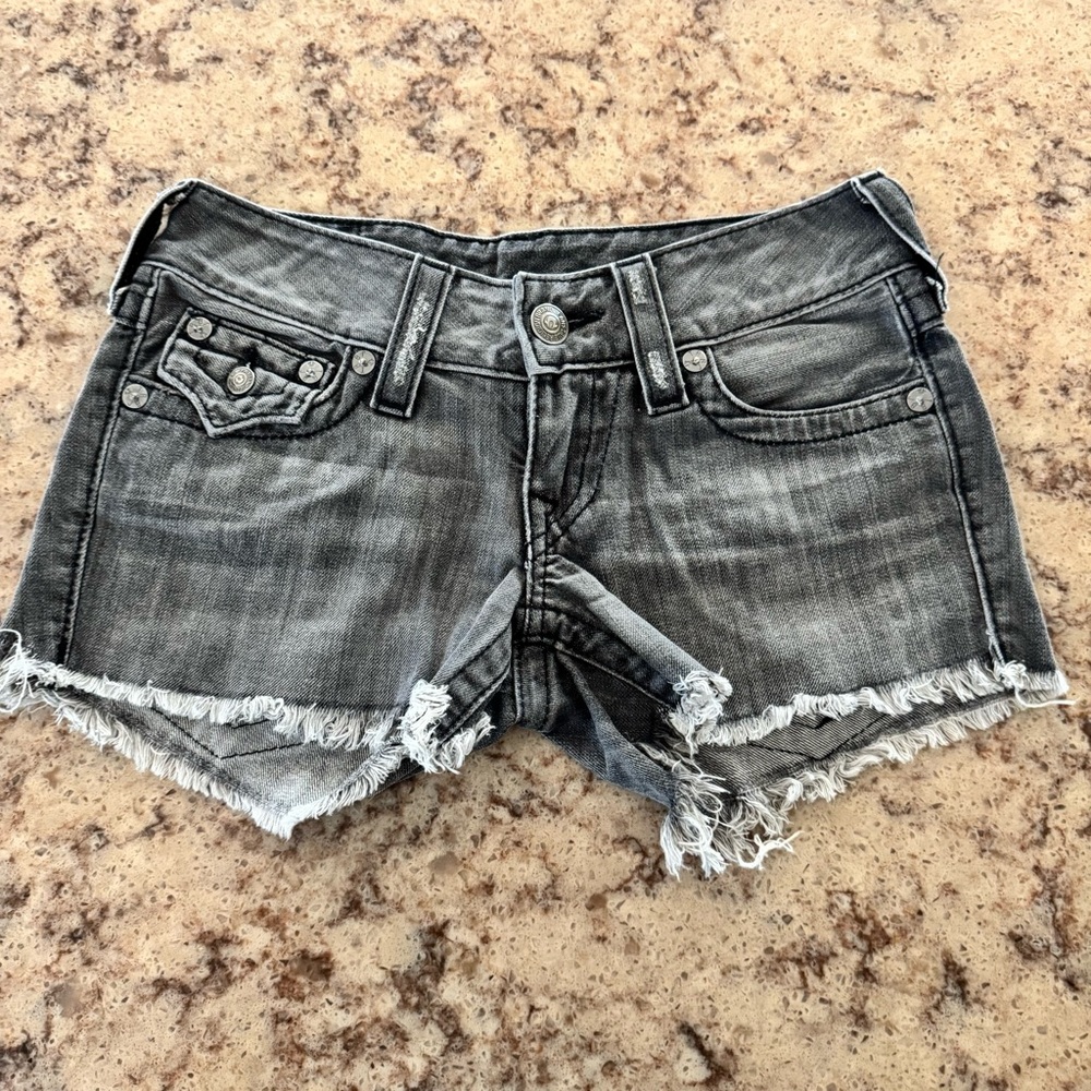 True Religion jean shorts